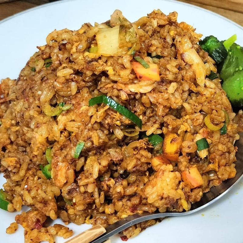 キムチチャーハン(来来軒)