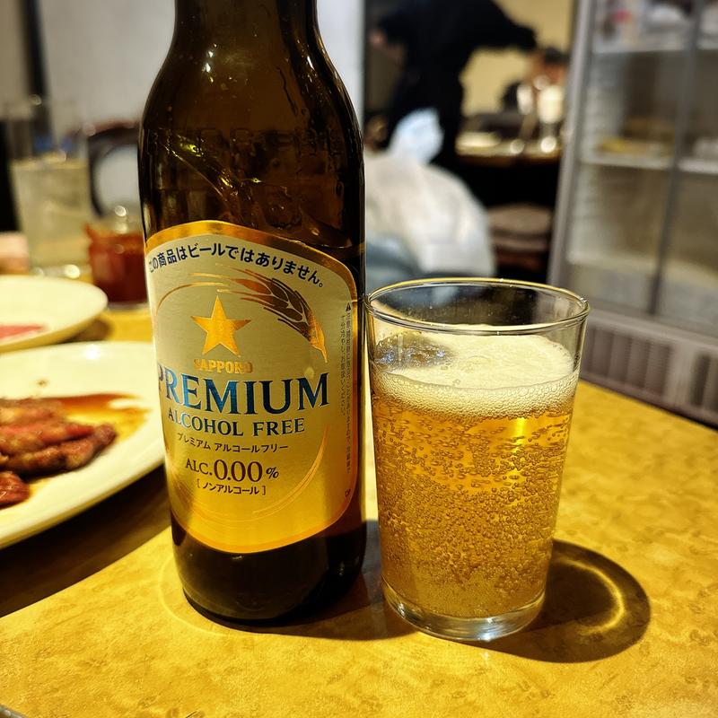 サッポロプレミアムアルコールフリー小瓶(ぱっぷHOUSE 渋谷本店)