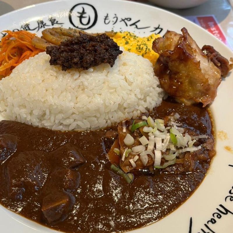 Shimokita満足プレート(もうやんカレー 下北沢店)