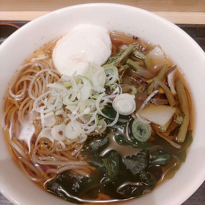 朝食そば(いろり庵きらく 川崎店)