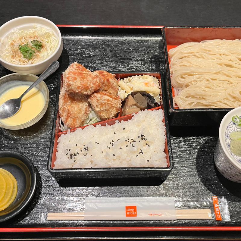 唐揚げ定食(一信)