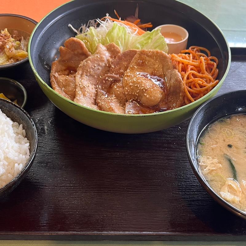 生姜焼き定食(あしょろ庵 （アショロアン）)
