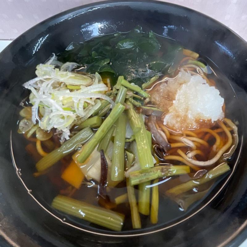 朝限定　山菜おろしそば(温)(大船軒 本郷台駅店)