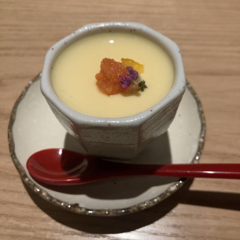 お通し(博多 牛もつ鍋 なの川 恵比寿 代官山店)