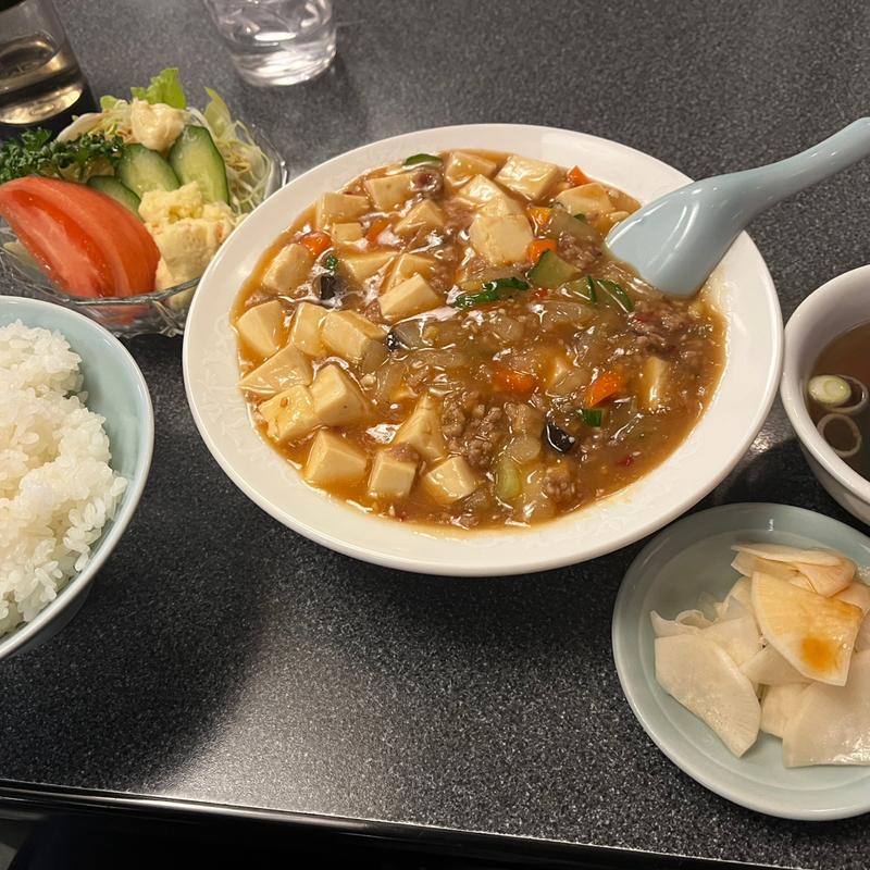 麻婆豆腐定食(来々軒 )