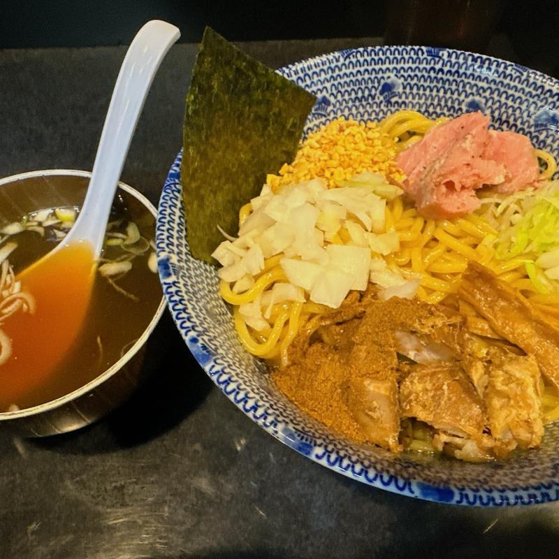 まぜそば醤油大盛(麺心 國もと)