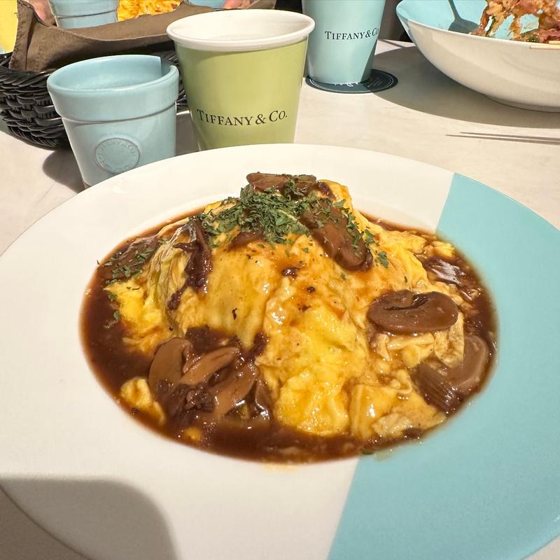 洋食屋さんのオムハヤシ(ビアガーデン Beer Dining & Cafe Terrace 『 ALE 』（エール）)