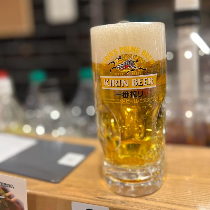 生ビール(串鳥 南7条店)