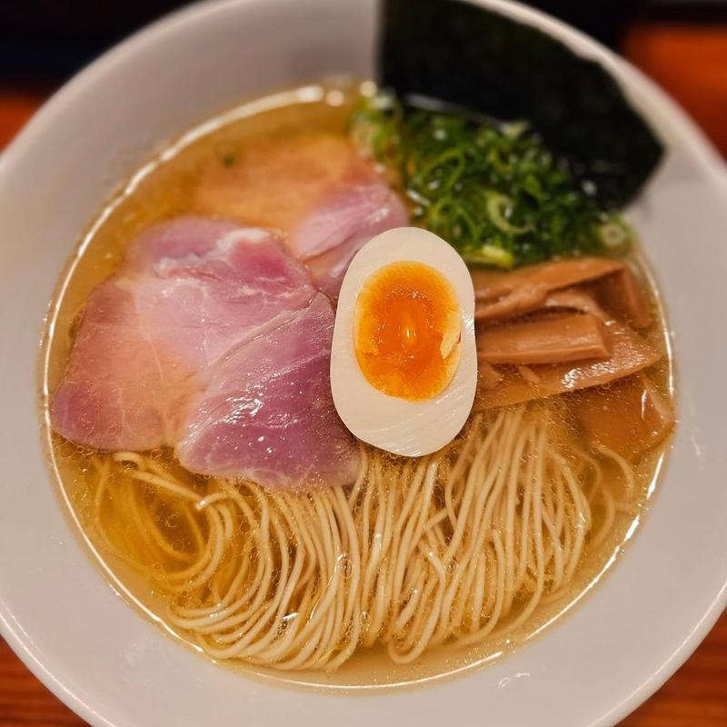 中華そば 細麺(讃岐ラーメン 浜堂(はまんど) こんぴらさん参道口店)
