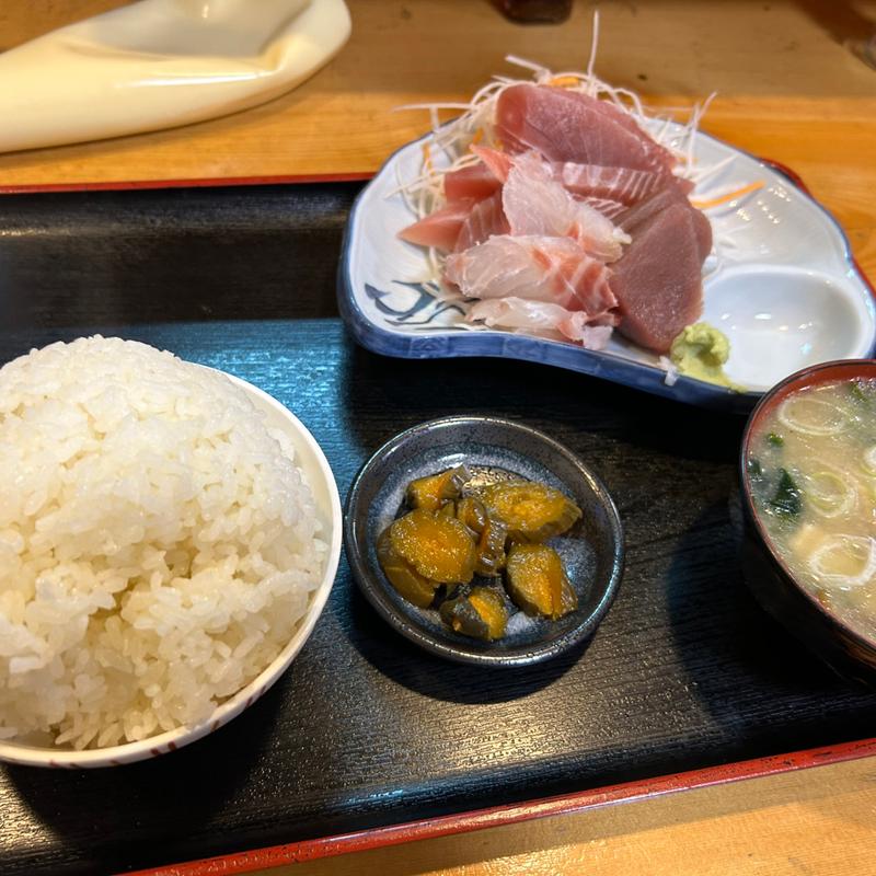 まぐろ•たい定食(喜代志 )