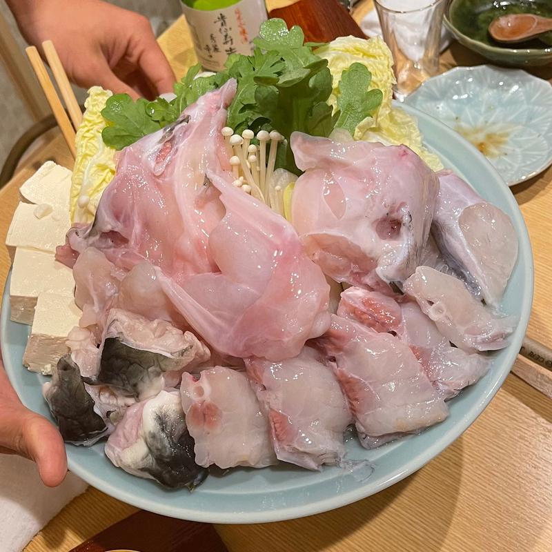 捌きたてのてっちり(福乃城)