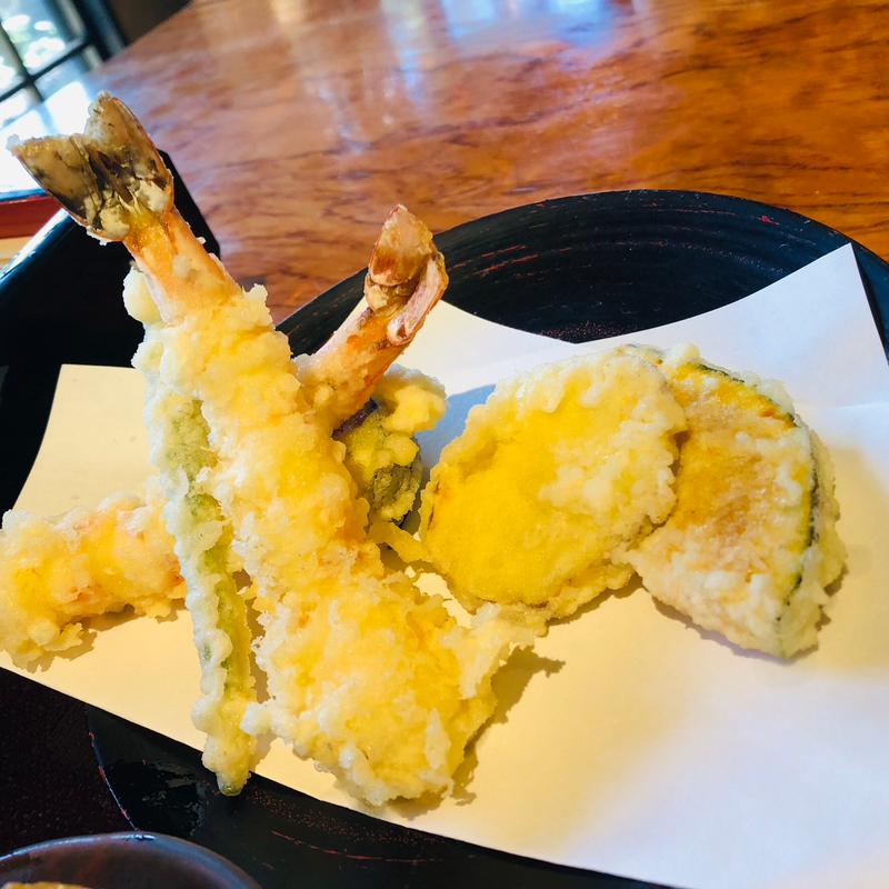 天麩羅_天ざる膳(長寿庵 指宿店)