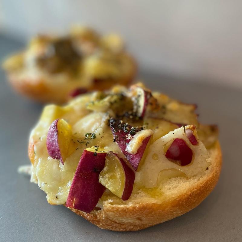 秋野菜のクロックムッシュ(コナ モーレ （con amore）)