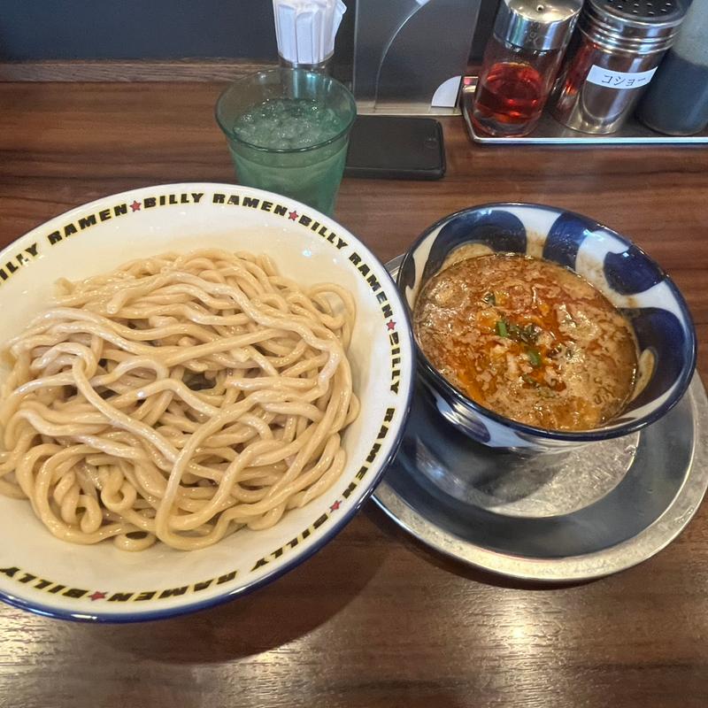 旨辛つけめん(ラーメン☆ビリー 泉学院前店)