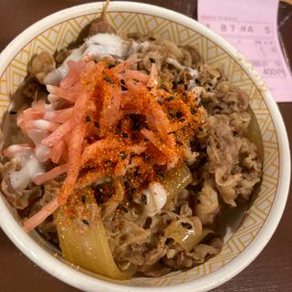 牛丼（並盛）(すき家 グリナード永山店  )