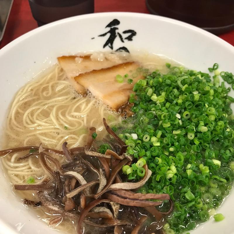 あぐー豚らーめん(和田党広島駅前 （ワダトウ）)