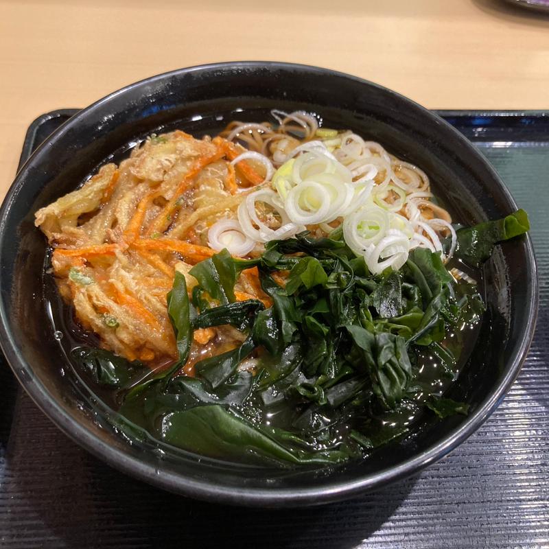 天ぷら蕎麦(名代 富士そば 三光町店 （ふじそば）)