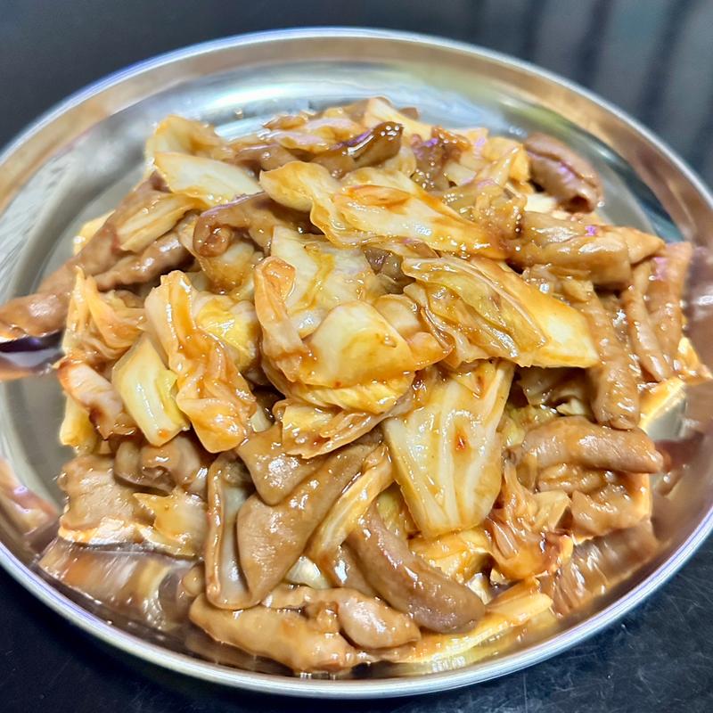 豚もつ味噌炒め(ベルクス 東墨田店)