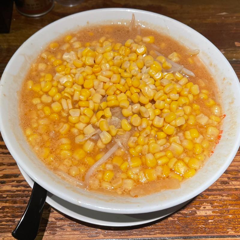 味噌ラーメン（コーントッピング）(みそ吟 栄プリンセス通り店)