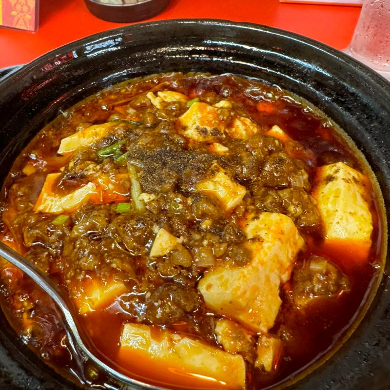 麻婆豆腐セット(大王飲店 茨木店)