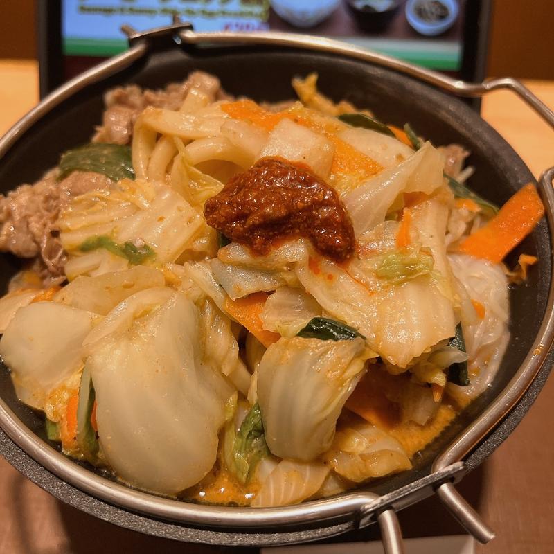 肉味噌 牛担々鍋(すき家 浅草橋駅前店 （ＳＵＫＩＹＡ）)