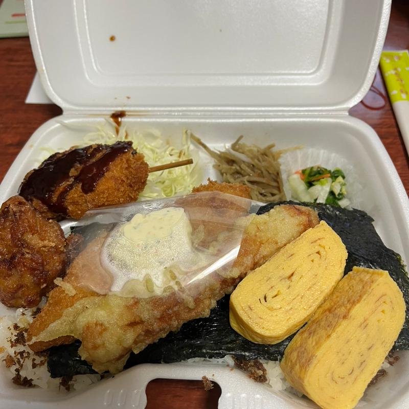 DXのり弁(おべんとうのヒライ 鹿本店 )