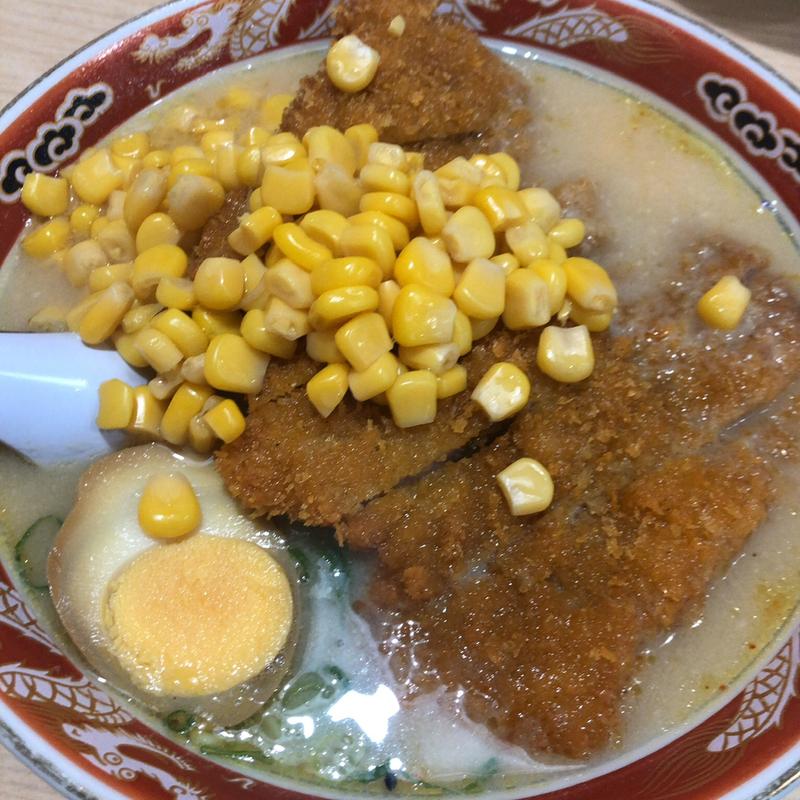 みそカツラーメン+コーン(自由軒 本店 )