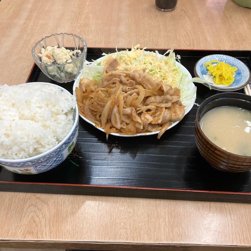 生姜焼き(キネマ食堂)