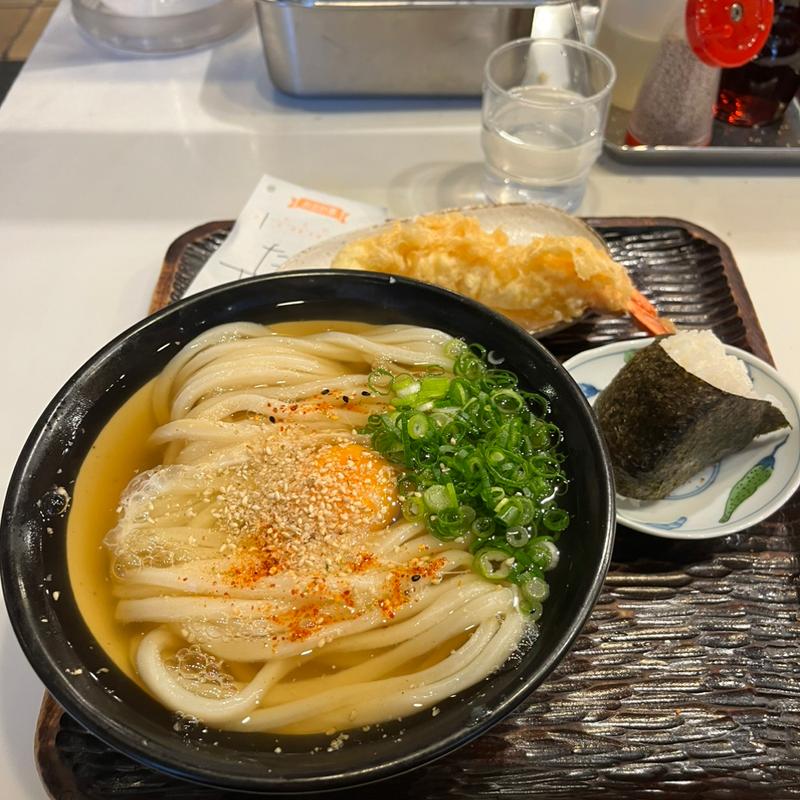 かけ月見(うどん 丸香)
