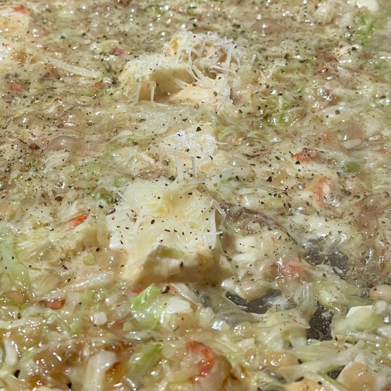 カマンベールチーズペッパーもんじゃ (大衆居酒屋 もんじゃ だしや 蕨店)