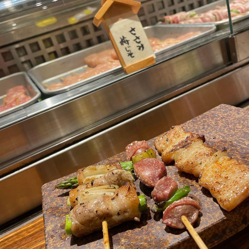 しそささみ(焼とりの八兵衛 博多店※ご予約はお受けしておりません)