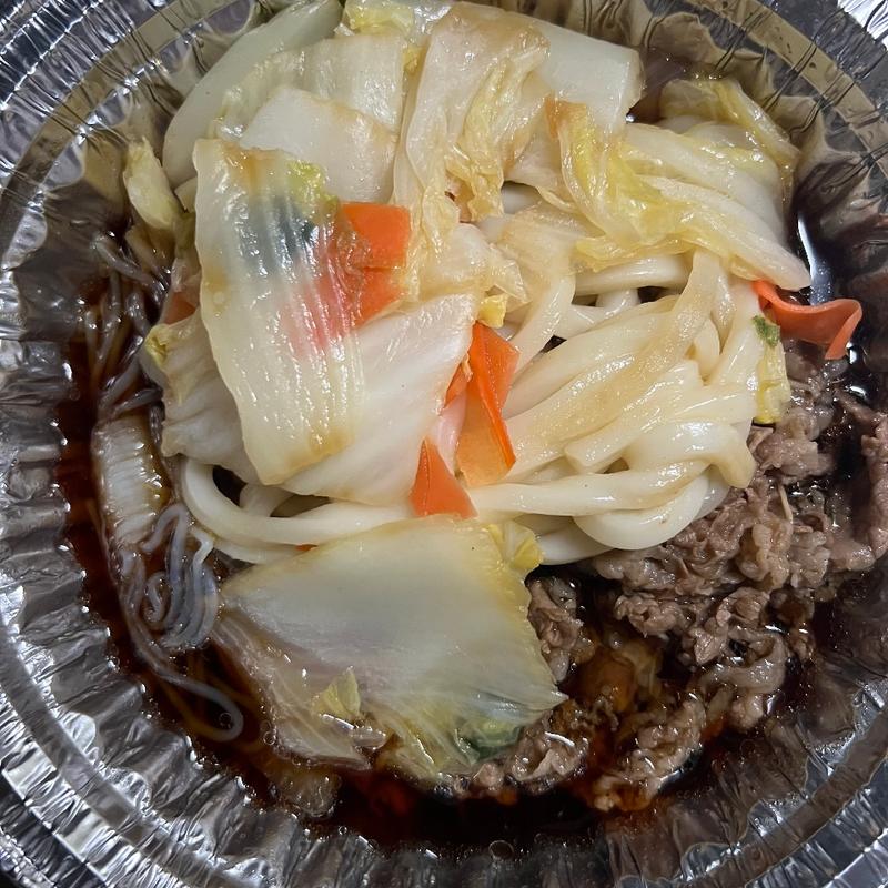 牛すき鍋定食(すき家 足立一ツ家店 )