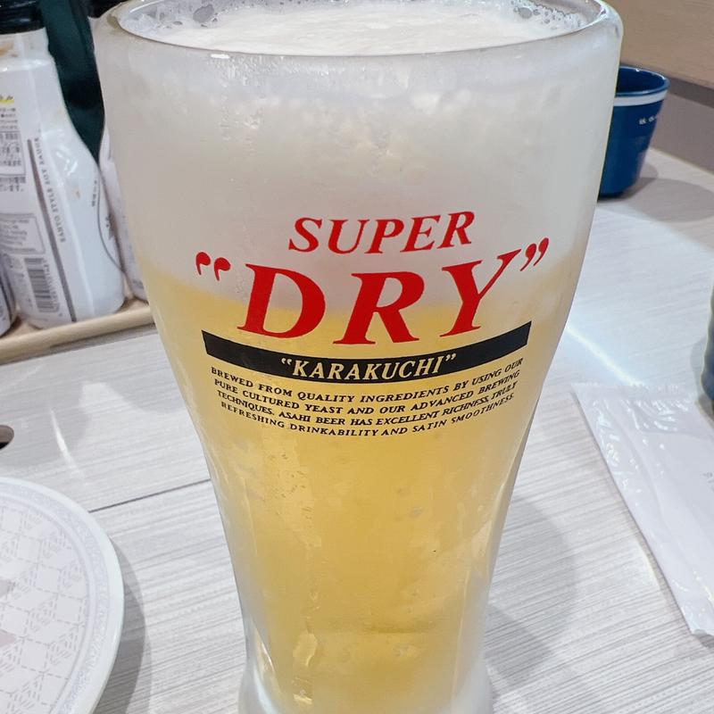生ビール(はま寿司 経堂店)