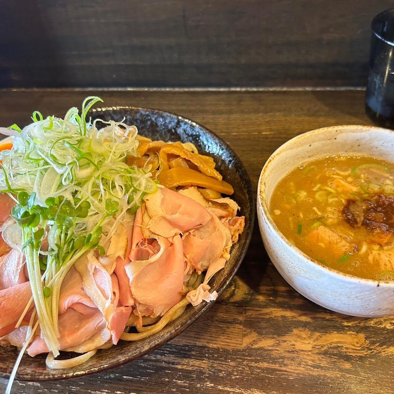 つけ麺（大）(自己流ラーメン綿麺 （わためん）)