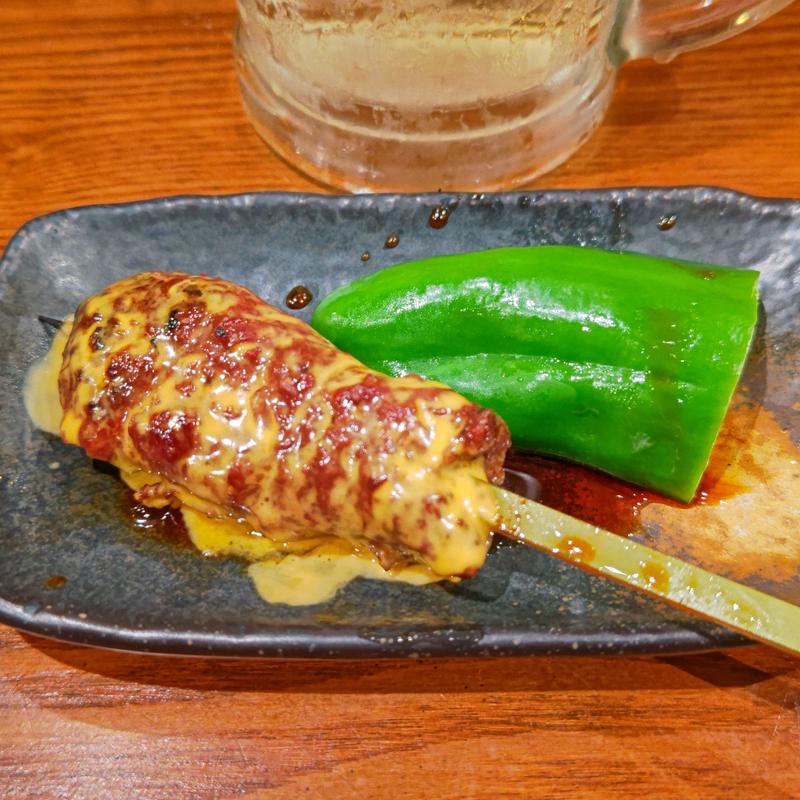 チーズつくね(もつしげ　宮川橋店)