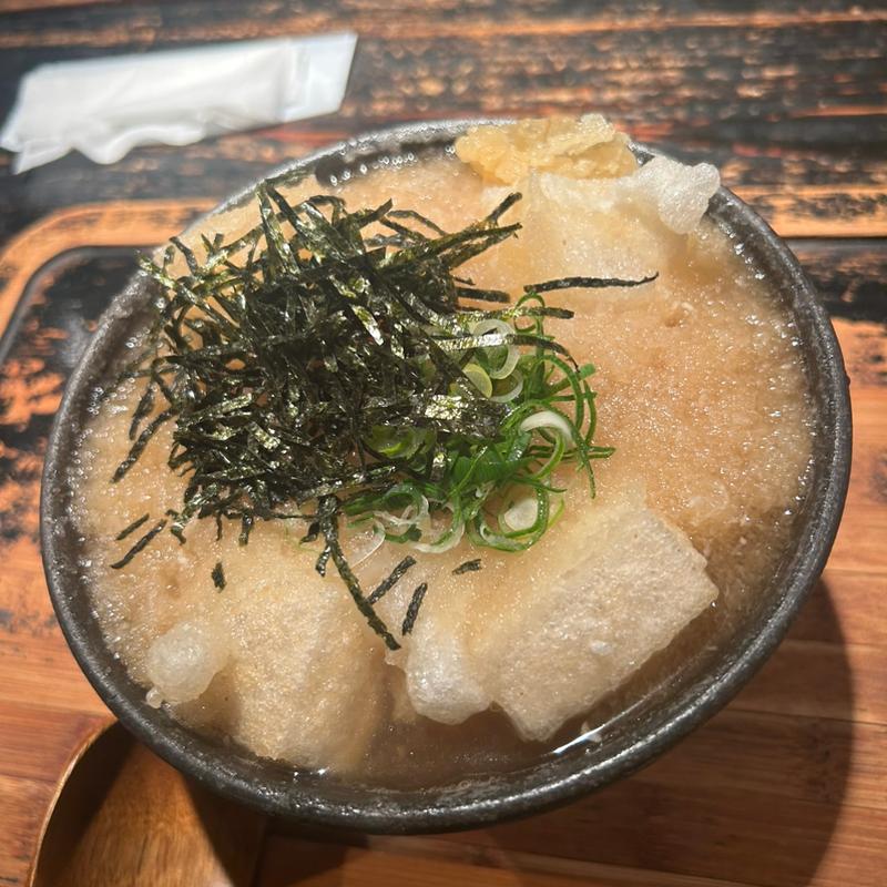 揚げ餅みぞれうどん(山元麺蔵 （やまもとめんぞう）)