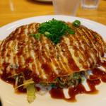 そば肉玉イカ天入り(お好みハウス赤とんぼ )