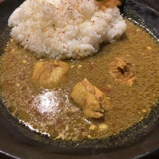 シンプルなチキンカレー(Bar蕾～japanese whisky & srilanka curry)