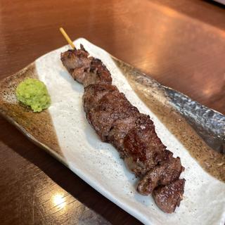 牛串焼き(神戸牛鉄板焼き 大地)