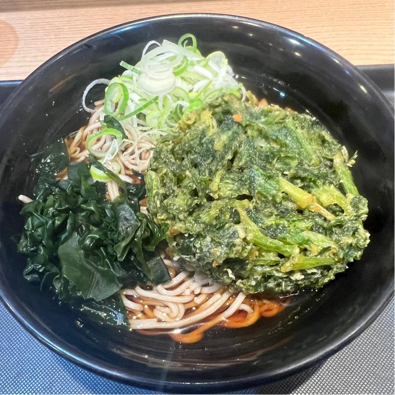 春菊天そば(名代 富士そば 代々木店 （ふじそば）)