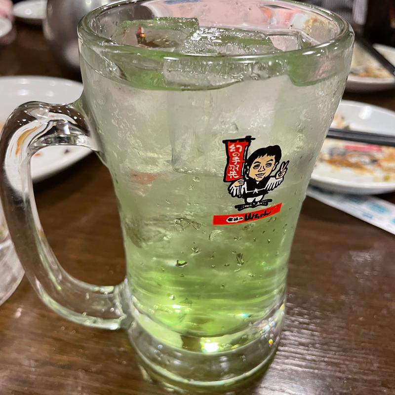 シャインマスカット酎ハイ(世界の山ちゃん 栄店)