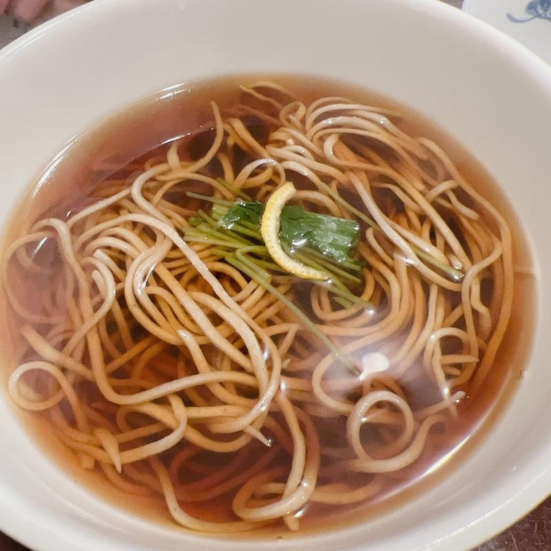 かけそば(安曇野)