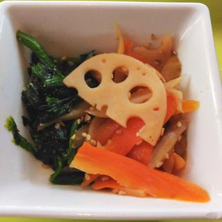 惣菜コンビ（ほうれん草・レンコン）(さくらキッチン )