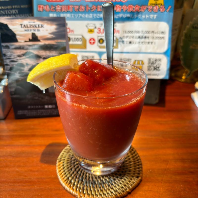 トマトジュース(THE BAR ONE &ONLY)