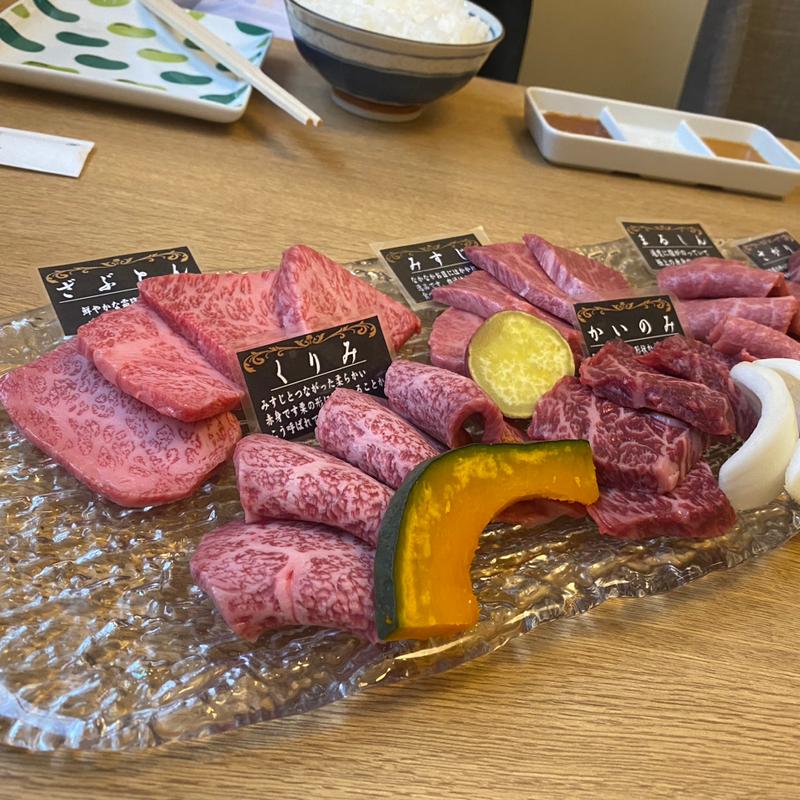 希少部位 盛合せセット(おまかせ)(たきち)