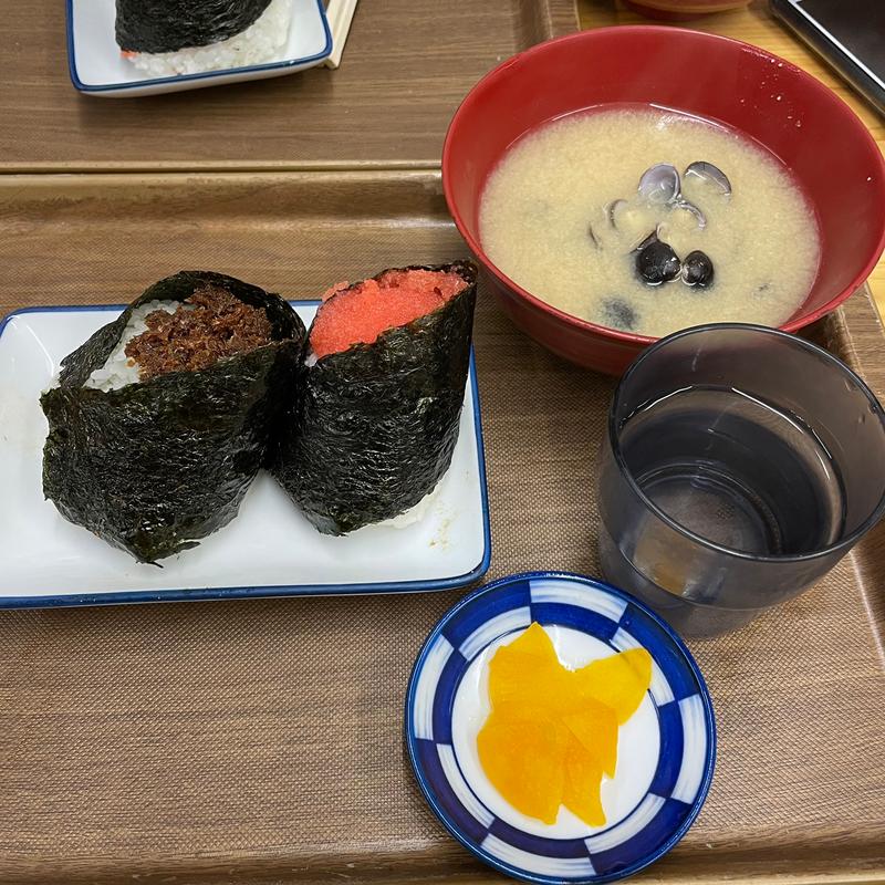 おにぎり朝食(結び屋 南森町店)