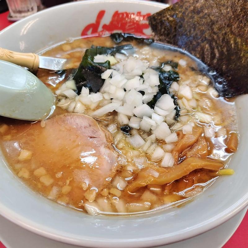プレミアム醤油とんこつラーメン(ラーメン山岡家 柏店)