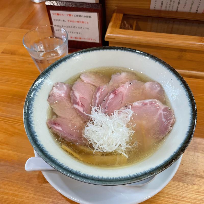 塩らーめん 焼豚増し(中華そば 一清)