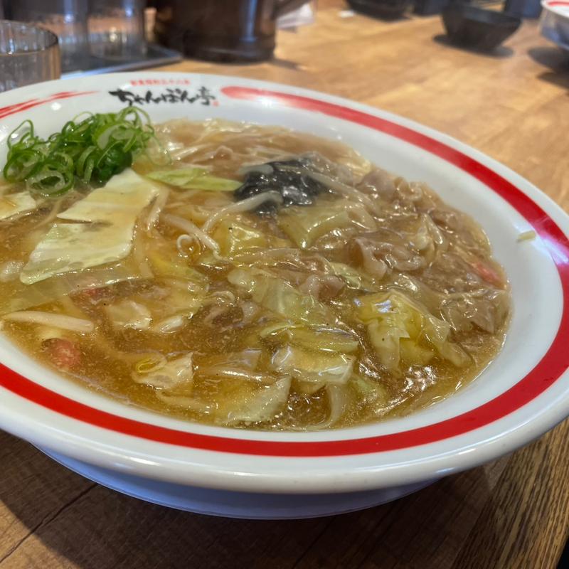 あんかけちゃんぽん(ちゃんぽん亭総本家 堅田店 )