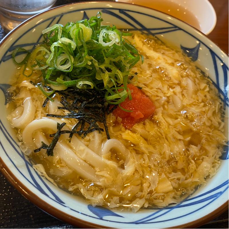 明太玉子あんかけうどん(丸亀製麺 石岡店 )